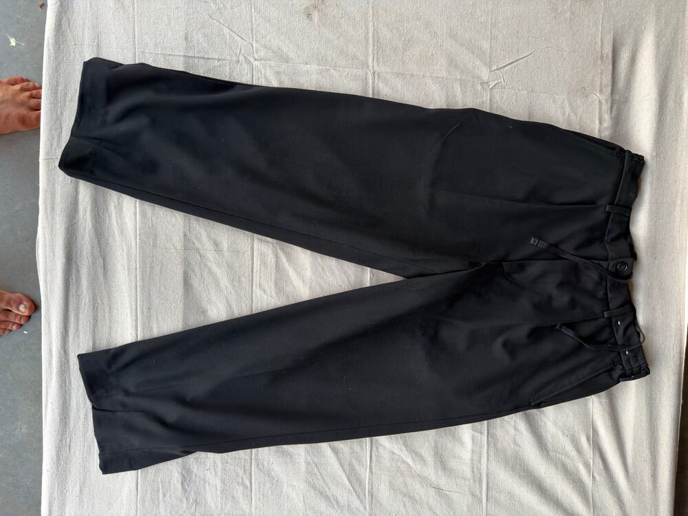 Uniqlo black trousers / dress pants (L)